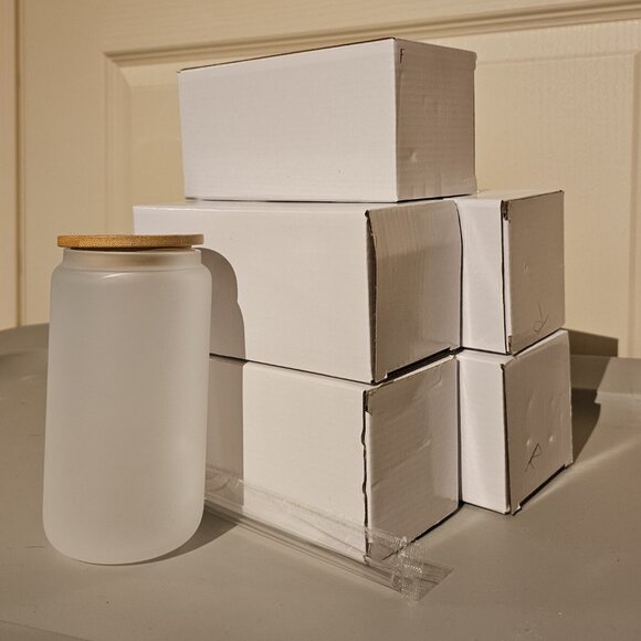 Frosted Beer Can Cup 16 Oz - Picture 1 of 1